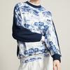 Li-Ning Paris Fashion Week SS20 Series Loose Pullover 'Blue White' Men's AWDQ251-1