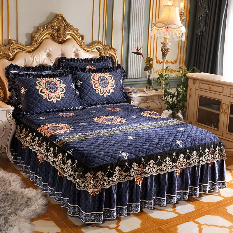 Высококачественная роскошная мягкая юбка-кровать — фото 15