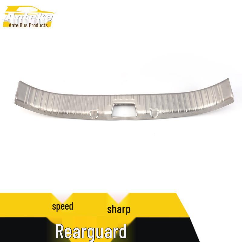 Surui Rear Guard Plate Sequin Tailgate Trunk Protection Decorative Sticker