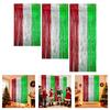 4Pcs Multicolored PET Rain Curtain Metallic Tinsel Curtain For Wedding Backdrops Christmas Birthday Party Decoration