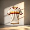 26-27 Roma Vintage Fotbalový Dres, Unisex Letní Nový 3D Potisk Sportovní Tričko, Tréninkové Prodyšné Rychleschnoucí Mikina
