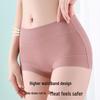 FitonTon Women's High Waist Cotton Boxer Briefs with Silk Gusset (4-Pack)