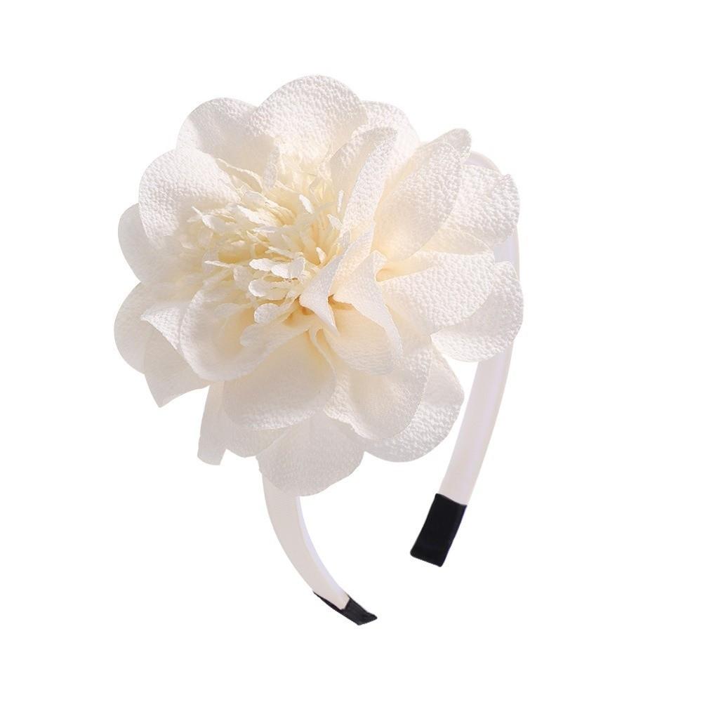 Multi-Layers Big Flower Headband Grosgrain Ribbon Girl Hair Hoop Headwear  Hair Accessories