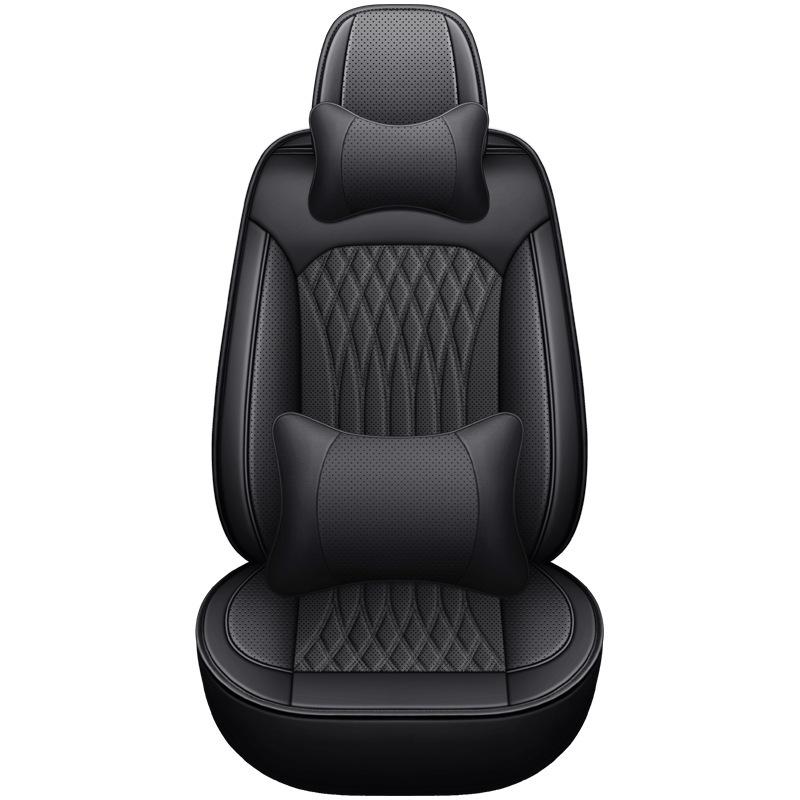 Universal Nappa Leather Car Seat Cushion No. 17 – Full Wrap, Full Leather Sports Seat Cover