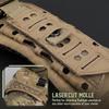 Laser Cutting Vest Shoulder Strap Pads Outdoor Backpack Breathable Mesh Cushion Shoulder Pad For Hunting Vest