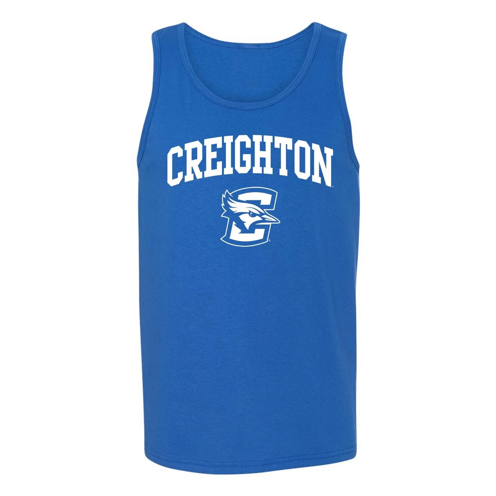 Creighton Bluejays Arch Logo Tank Top - Royal L