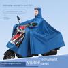 Electric Battery Motorcycle Raincoat Single Double Cycling Men's and Women's Long Full Body Rainproof Poncho New