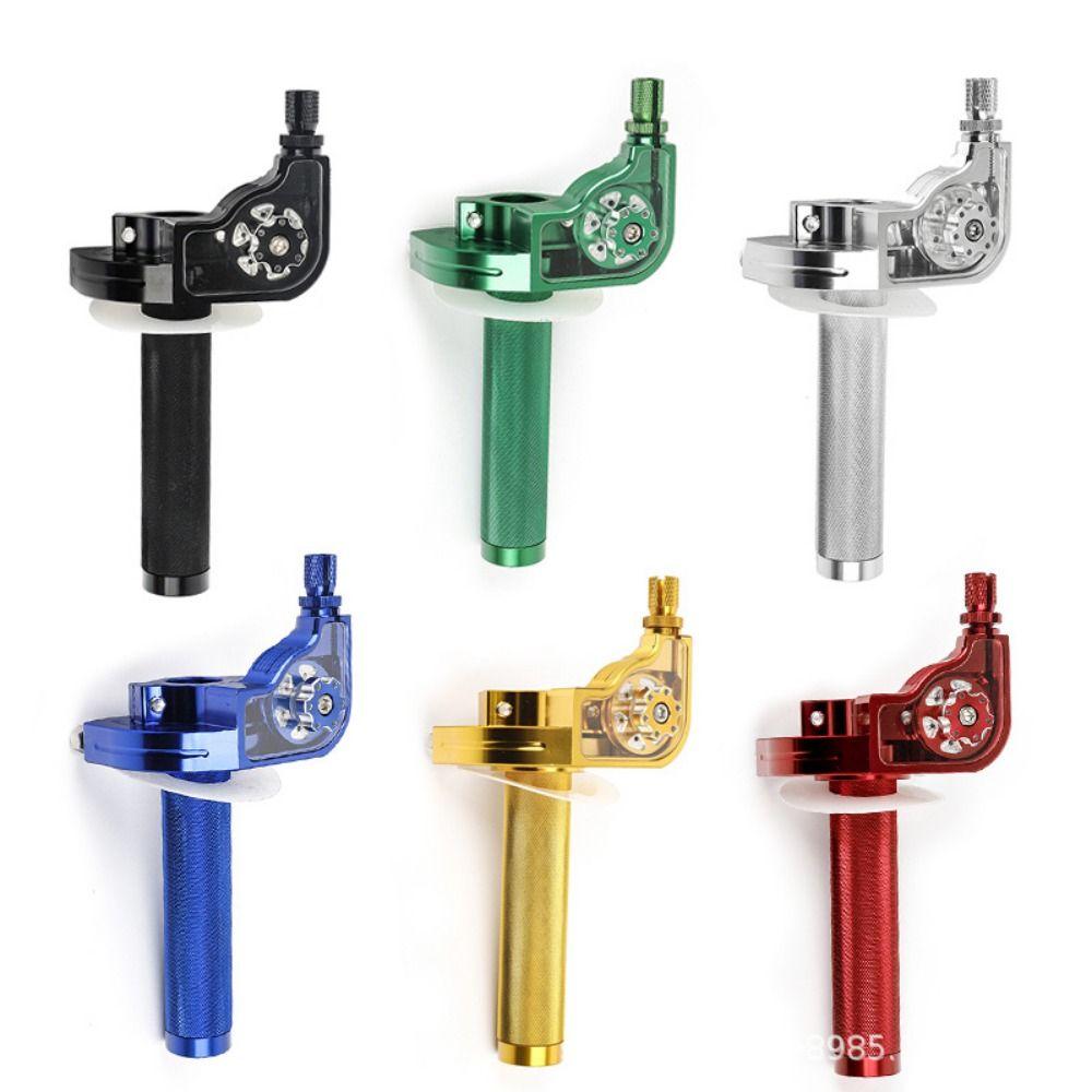 Aluminum Zinc Zinc Alloy Throttle Twist Bar Set 22mm Diameter Motorcycle Handlebars  Scooter Installation