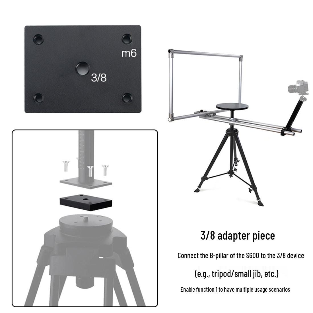360° Rotating Photography Slider Table