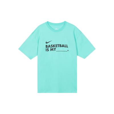T-shirt Ανδρικό με Στάμπα Γράμματα Αμερικάνικο Ρετρό Φαρδύ Στρογγυλή Λαιμόκοψη Αθλητική Άνεση Κοντό Μανίκι Πεσμένα Ώμοια Πράσινο της Μέντας FN3706-369