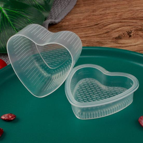 Triangulär Sushiform Bekväm PP Hushållsmaskin Rice Ball Maker Bento Tillbehör