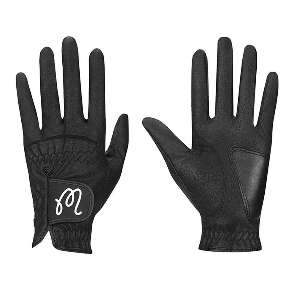 1PC Fashionable Golf Gloves For Left Hand Anti-Slip And Breathable Pu Leather Sports Gloves Golf Equipment