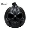 Festival Party Supplies 3D Printed Pumpkin Skull Figurine, Blank DIY Paint Halloween Spooky Desktop Ornaments Statue, Ornament for Decoration