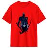 Casual God Of War Kratos Tshirt For Unisex Round Neck Pure Cotton T Shirts Short Sleeve Tees Classic Clothes
