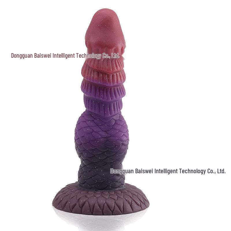 Dual-Use Luminous Silicone Dildo: Thick, Soft Anal & Vaginal Plug for Masturbation & SM Play