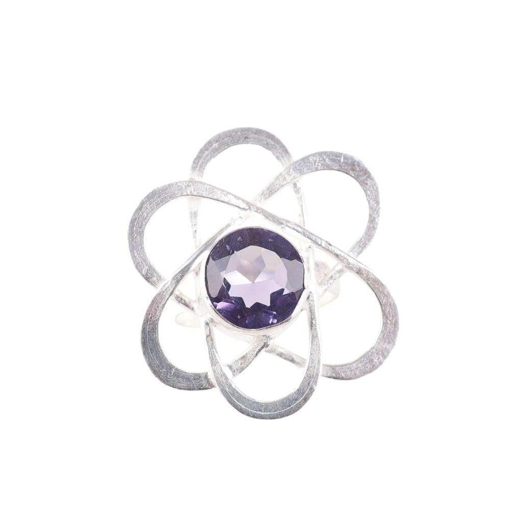 Iolite Gemstone 925 Sterling Silver Designer Jewelry Handmade Ring Gift For Her RR-21-10
