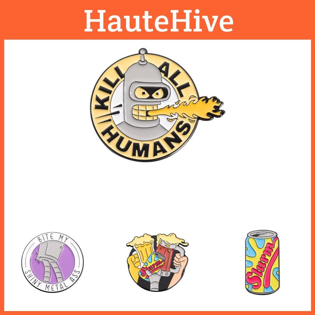 Character Artistic Cartoon Brooch Alloy Pin Eyecatching Design For Collectors And Lovers Fashion