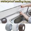 Kitchen Sink Anti Mold and Waterproof Tape Bathroom Toilet Sticker Wall Corner Gap Sealing Strip, Self-adhesive Seam Beauty Tape
