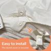 4/8/16PCS Four Corner Fixed Quilt Cover Ties Flat Rope Binding Duvet Cover Straps  Home Use