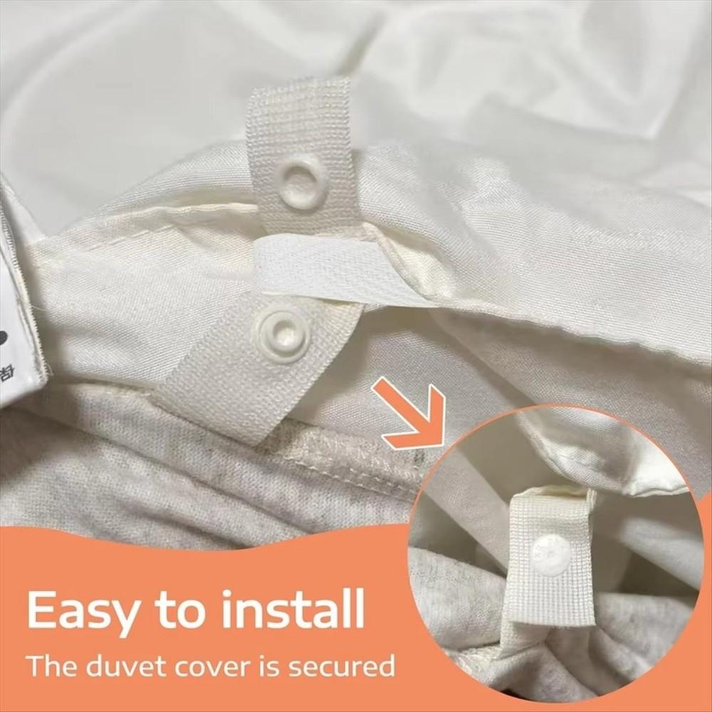 4/8/16PCS Four Corner Fixed Quilt Cover Ties Flat Rope Binding Duvet Cover Straps  Home Use