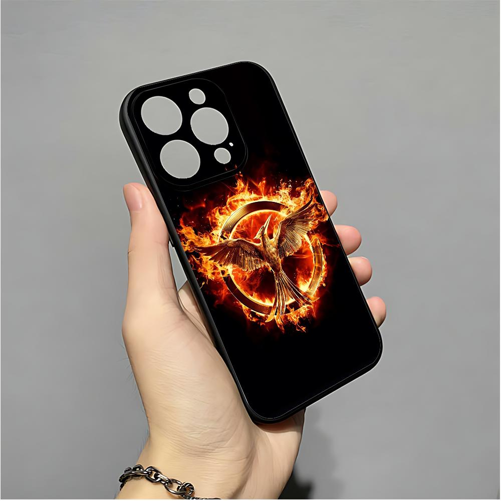 Film The H-Hunger Games Phone Case For IPhone 16,15,14,13,12,11,XS,XR,X,8,7,Pro,Max,Plus,mini Silicone Black Cover