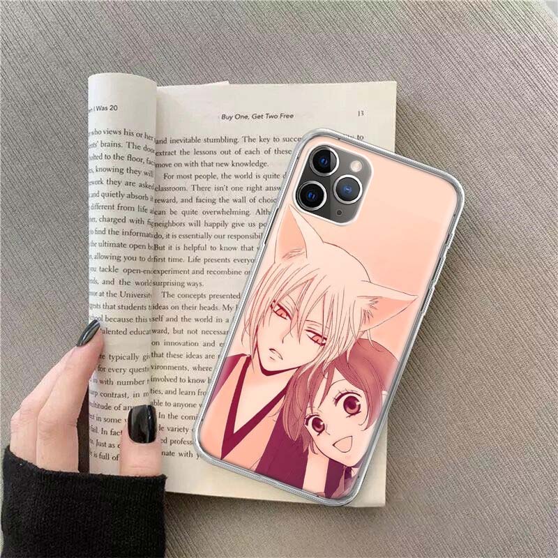 Anime Kamisama Love Kiss Handy Für Apple Iphone 12 13 Mini 15 Pro Max 11 Pro 14 Plus 16 Pro Max 16E Hülle Schale Abdeckung Klar TPU