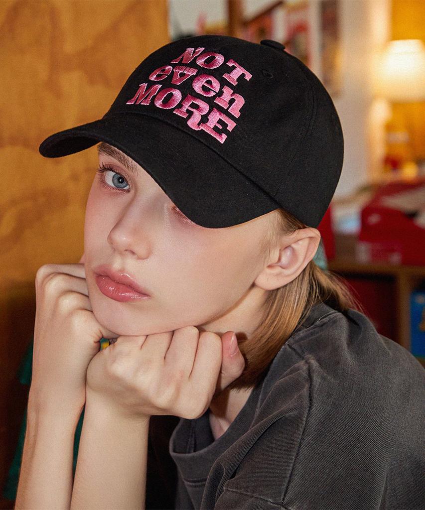 Nasibeunmoeo Point Line Ball Cap Black
