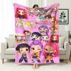Kpop Witchers Witchers Peripheral Blankets Blankets Flannel Nap Blankets Blankets Printed Office Sofa Blankets