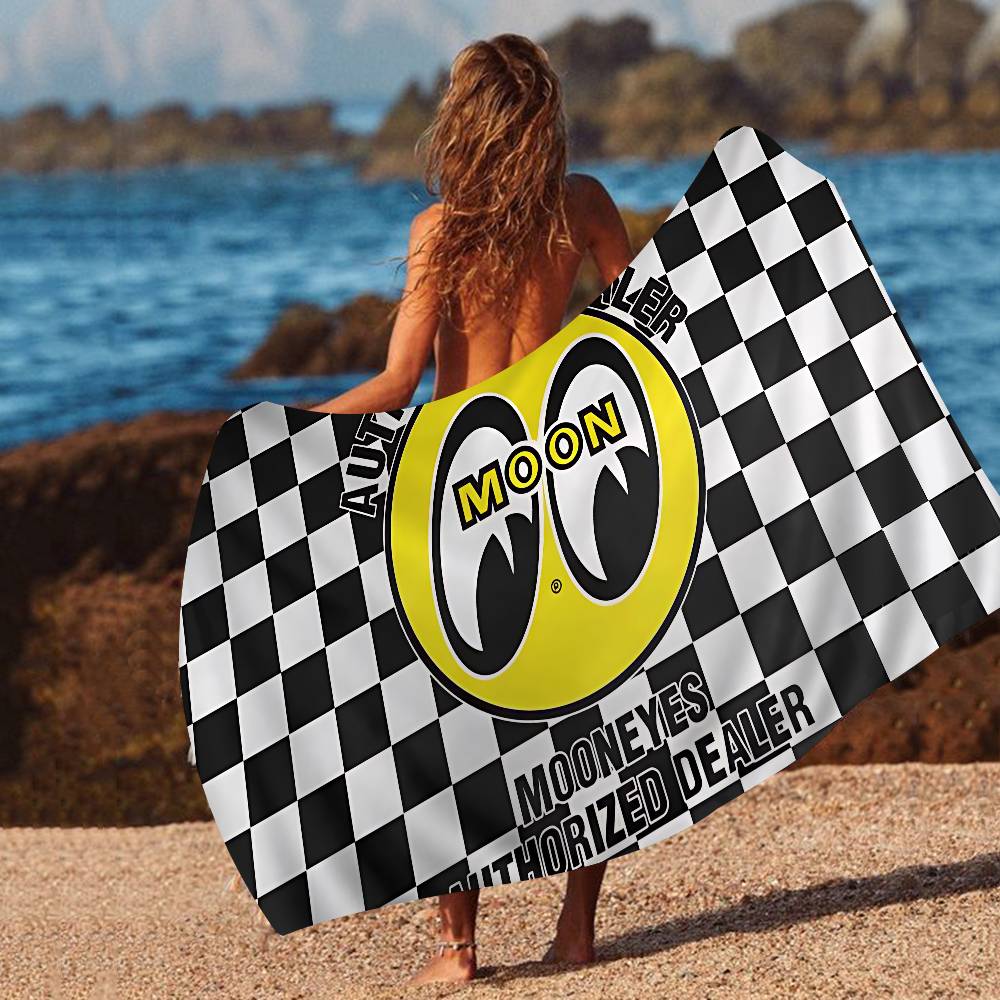 M-MOONEYES Strandtuch Bunte Badetücher Für Mädchen Mikrofaser Schnelltrocknend Sandfrei Strand Yoga Spa Fitnessstudio Pool