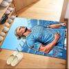 Electric Soccer Moment Square rugs are a great choice for living rooms, bedrooms, home décor, and as gifts.