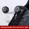 Dicke Seil-Drehverschluss-Schnürsenkel, Verbesserte automatische Schnürsenkel ohne Binden, Praktisches Schuhzubehör für Sneaker für Erwachsene & Kinder