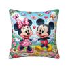 Disney Cartoon Minnie Mouse Cushion Covers Polyester Anime Throw Pillow Case for Sofa Car Square Pillowcase Bedroom Decoration