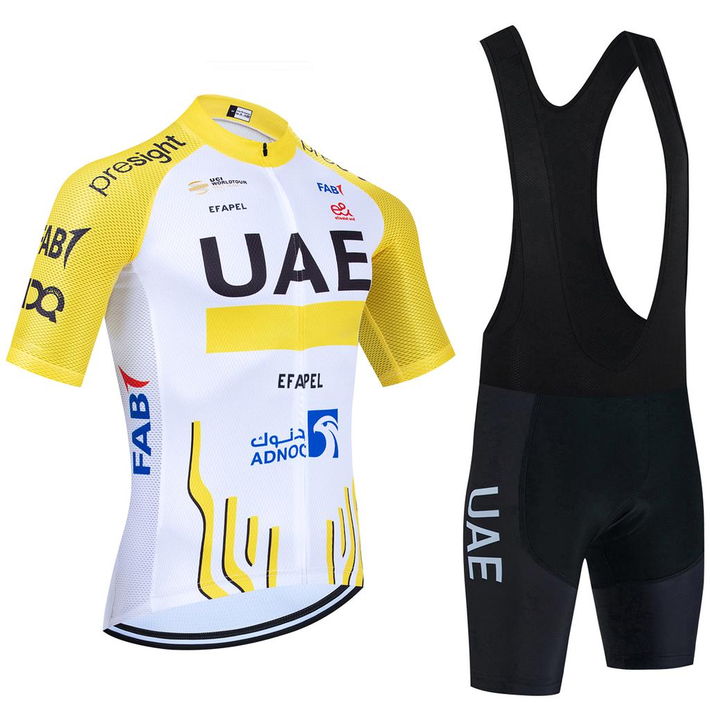 Nové Tým Tour UAE 2026 Cyklistický Dres Kraťasy Móda Ciclismo Cyklistický Dres Jízda na Kole Tričko Kalhoty Oblečení