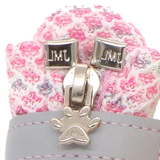 Yousheng 4Pcs Pet Shoes Fashionable Anti-slip Breathable Dog Mesh Boots Pet Supplies