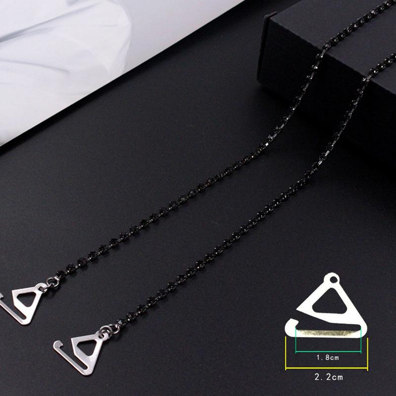 1 Paar Strass BH-Träger Unsichtbare Metall Unterwäscheträger Rutschfest Schulter Verstellbar Lingerie BH Halter Zubehör