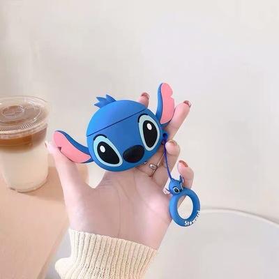 Applicable AirPods 1 Protective Case Cute Cartoon Silicone 1st Generation 1st Generation 4th Generation New 3rd Generation Apple Wireless Earphone Cas