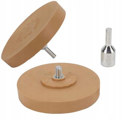 Krążek Gumowy Do Usuwania Kleju – Średnica 90 Mm | Adapter Na Wkrętarkę | Bezpieczny Dla Powierzchni
