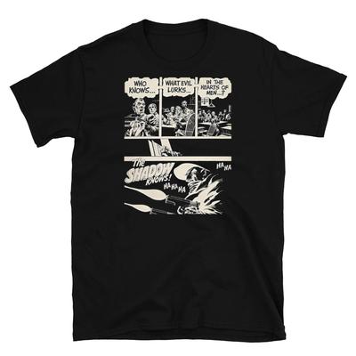 THE SHADOW, COMIC STRIP, WHAT EVIL LURKS  Gift For Fan All Size S-4XL Unisex T-Shirt