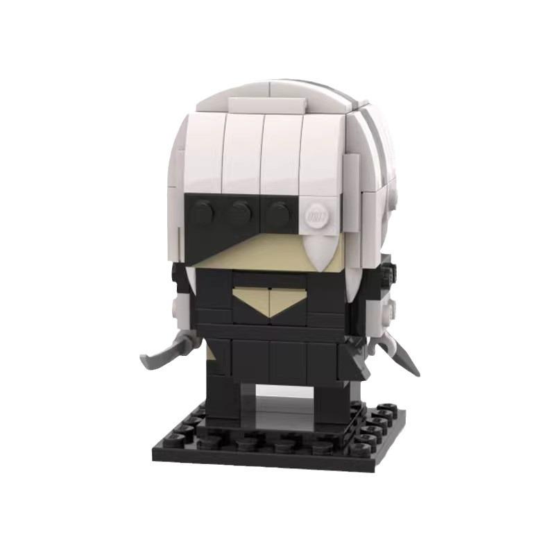 Building Block Is Compatible With 20852 Puzzle Assembly, Square Head Boy, Toy, Neil: Mechanical Age 2B