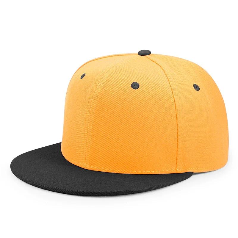 New  Cap Plain Adjustable Snapback Hat High Quality Adult Hip Hop Urban Street Style Baseball Cap Men Women Outdoor Leisure Baseball Hat
