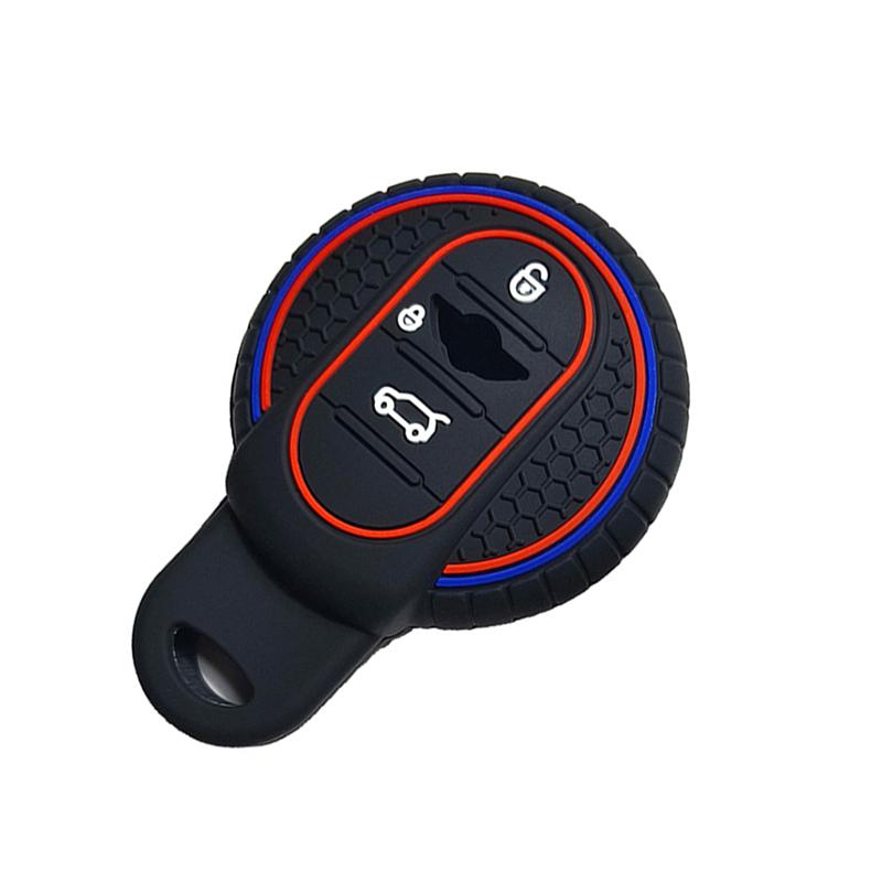 Neue Silikon Auto Schlüsselhülle Abdeckung Fob Schutz Zubehör Schlüsselanhänger Für Bmw Mini Countryman Cooper F54 F55 F56 Schlüsselanhänger Halter