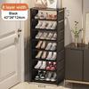 Adjustable Shoe Rack Storage Organizer Shoe Hanger Shoe Cabinets Space Saving Sneakers Organizer for Wall Corner Shoes Shelf