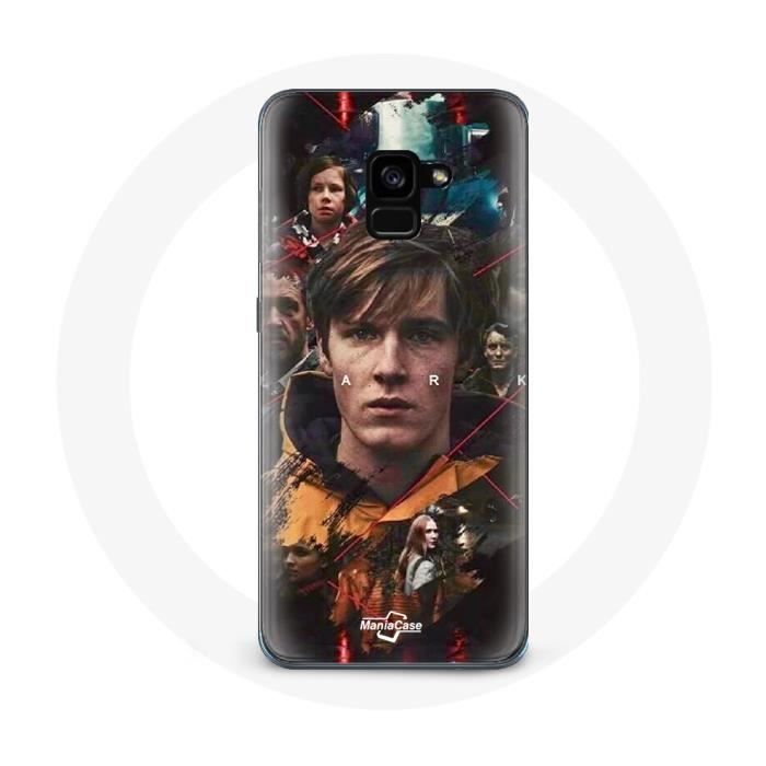 Coque Samsung GALAXY A3 2018 Dark affiche