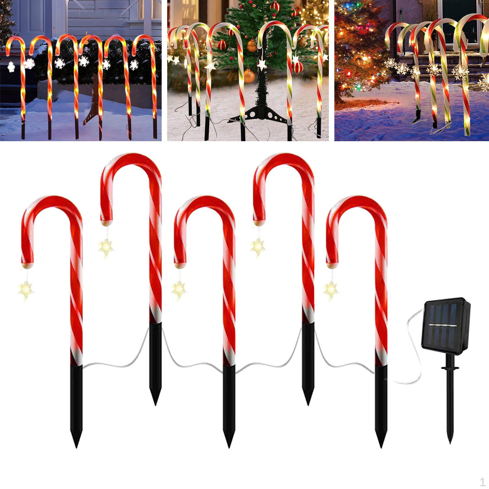 

Рождественские украшения конфеты свет солнечный садовый фонарь освещение дорожек водонепроницаемый IP44 для сада, Style C