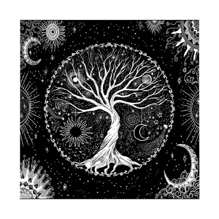 Tarot Card Tablecloth Pagan Spiritual Astrology Cards Pad Divination Altar Cloth