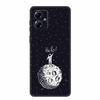 For Motorola Moto G84 5G Case Silicone Soft Wolf Lions Cat Black Bumper Funda Coque for Motorola Moto G54 5G TPU Protective Bag