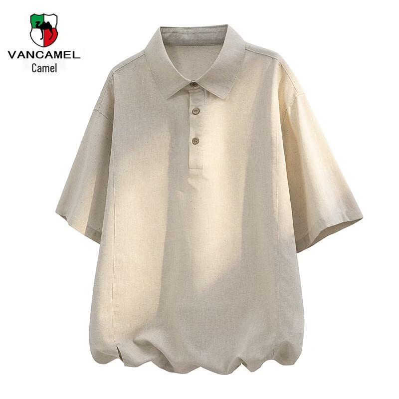 VANCAMEL Men s Cool-Feel Breathable Polo Shirt M