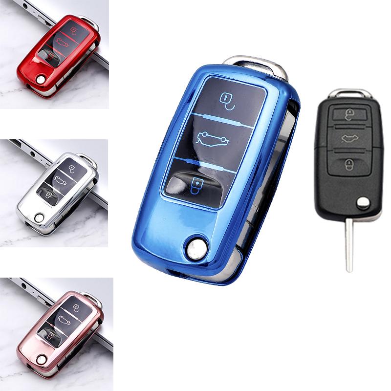 

Чехол для ключей от машины для VW Polo Tiguan Passat B5 B6 B7 Golf 4 5 6 MK6 Jetta Lavida для Skoda Octavia аксессуары