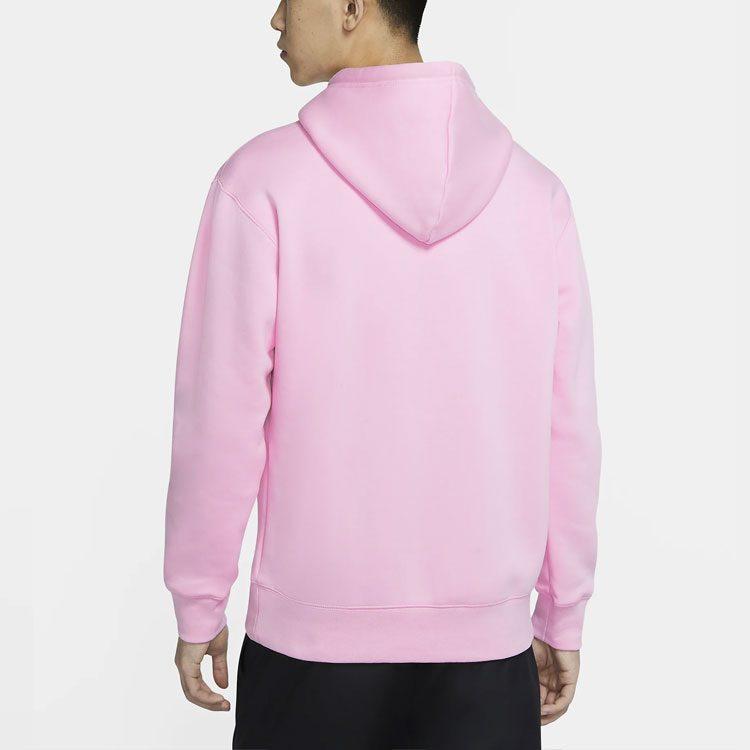 Nike Sweatshirts Men's Pink Hooded Moderate Regular AJ9734-629