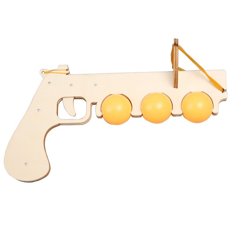 Fun Assembly Table Tennis Elasticity Model for School Science Projects and Competitions
